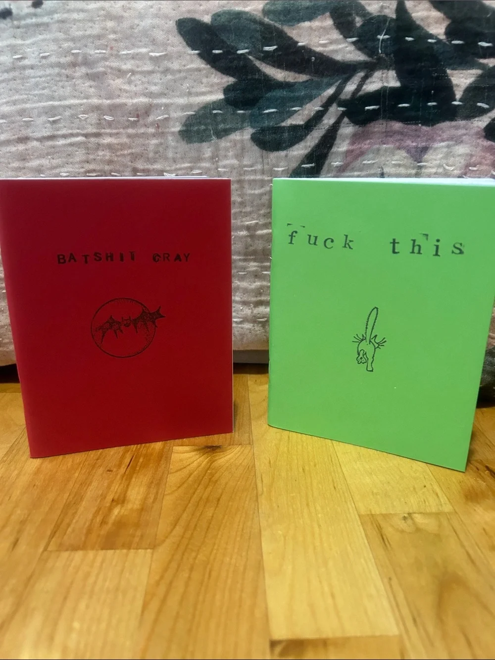 Set of 2 snarky notebooks